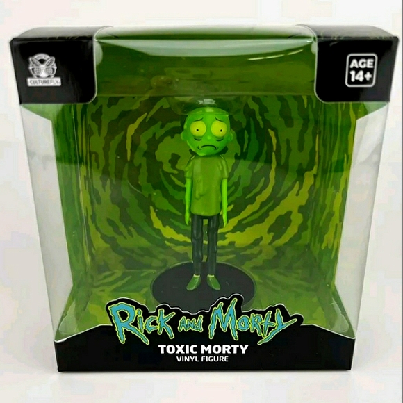 Rick and Morty - Adult Swim - Toxic Morty Vinyl Figure - Picture 5 of 5